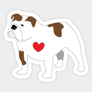 BullDog Sticker